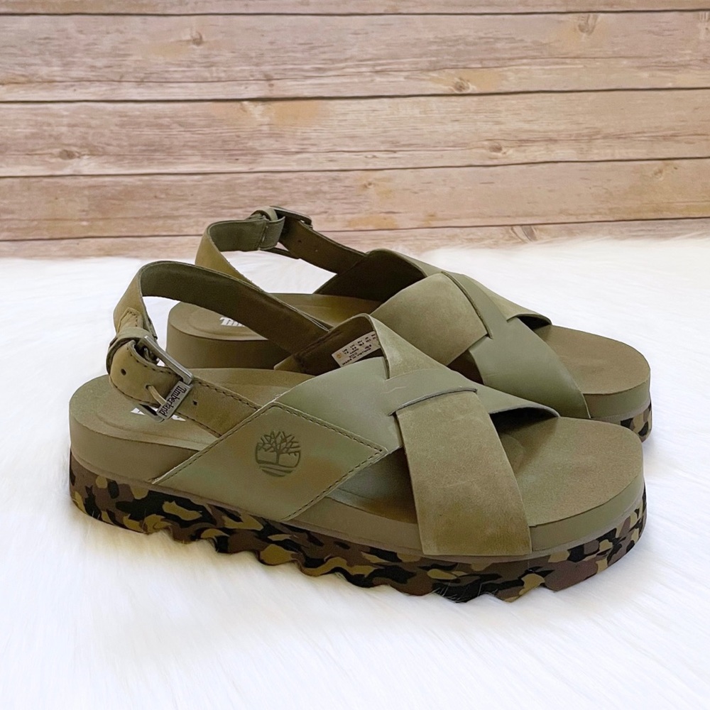 Timberland Olive Green Sandals